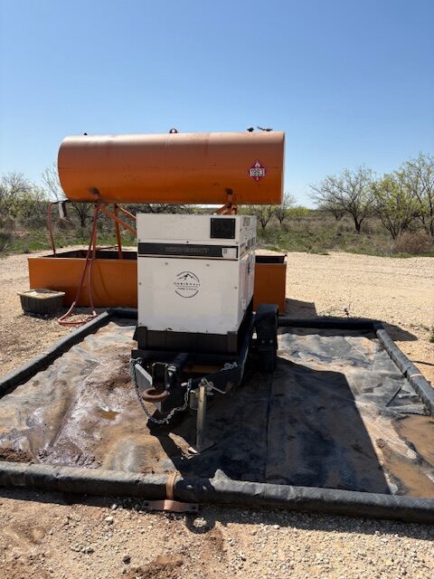 25kVa Generator for rent west texas