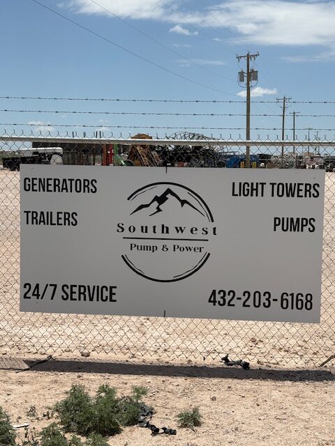 southwest pump and power equipment rentals for oil field and construction